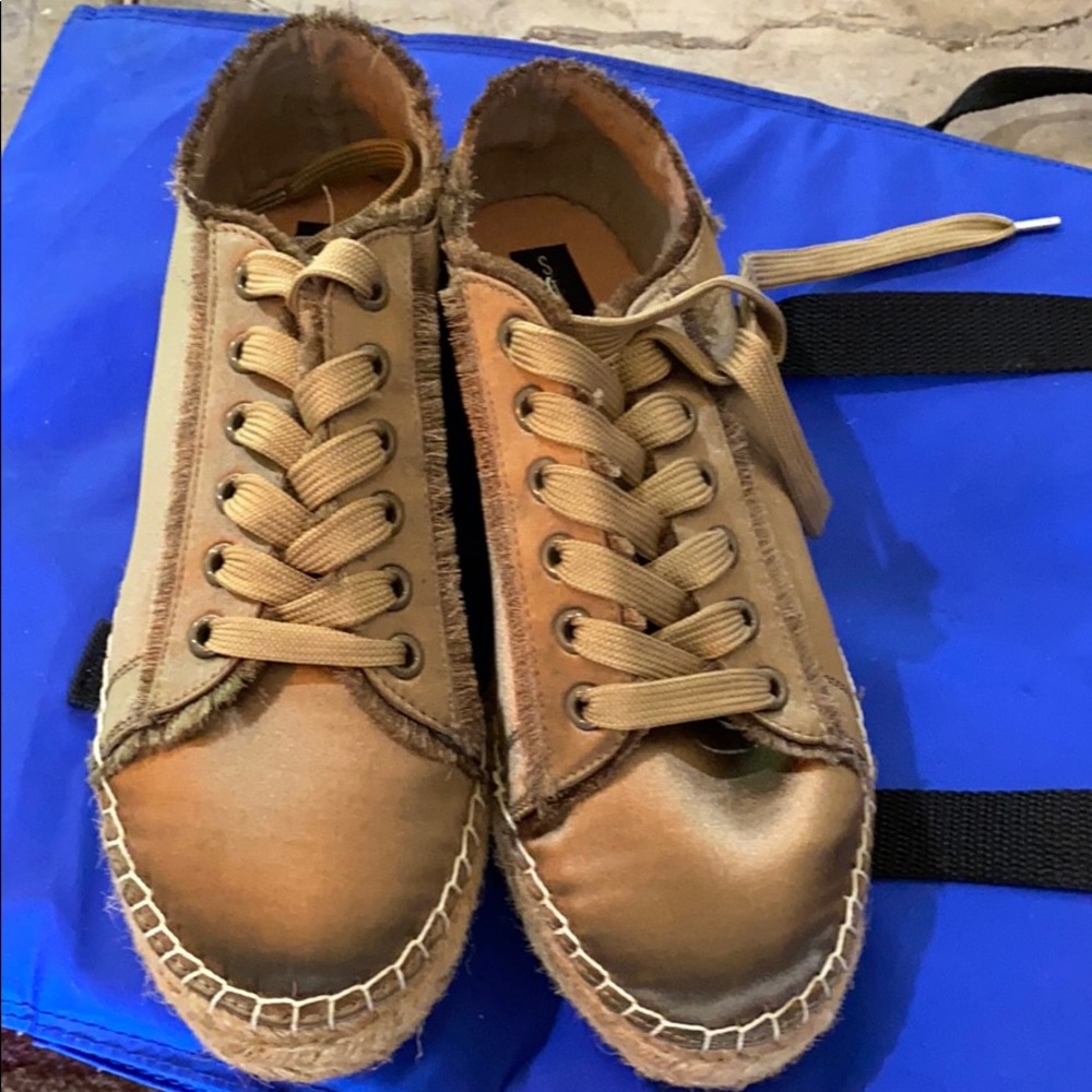 Steve Madden Olive Green Espadrille Shoes